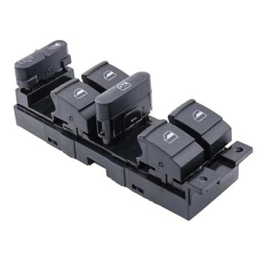 Imagem de GRJQRKHZ Interruptores de janela de carro para V&W para Pas&sat B5 2000-2009 1JD959857 Interruptor de controle de janela elétrica para carro Botão de interruptor de elevação de janela