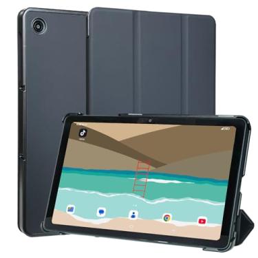 Imagem de DMLuna Capa para T-Mobile Revvl Tab 2 25.7 cm (modelo: 9185W, versão 2025), capa magnética ultrafina e leve com suporte triplo (NÃO SERVE PARA REVVL TAB 5G 26.3 cm 2023), preta