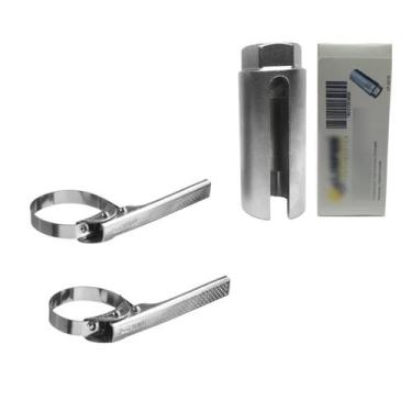 Imagem de Kit 2 Saca Filtro Raven + Chave De Sonda Lambda Lisfer