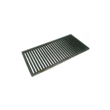 Imagem de Grelha de ferro fundido para churrasco 25x50cm - FUNDICAO SANTA BARBAR