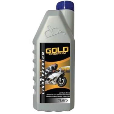 Imagem de Oleo para motor Gold Premium 20w50 moto 1L