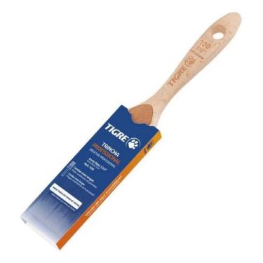 Imagem de Trincha 2 1/2" Pro 100 Tigre Acabamento Preciso e Rend. - 000024