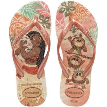 Imagem de Chinelo Infantil Slim Kids Havaianas Prince Glitter Original-Feminino