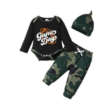 Imagem de Conjunto de roupas NZRVAWS para bebês recém-nascidos de 0 a 3 meses, 3