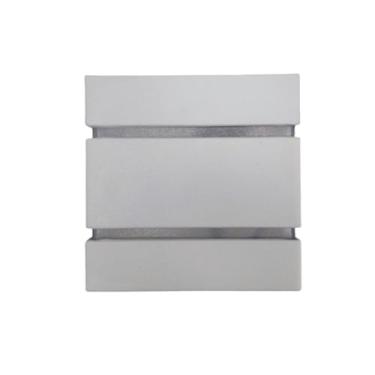 Imagem de Conjunto de dois apliques de parede Arandela Externa, cada um com dois feixes de luz, adequados para ambientes internos e externos, fáceis de instalar, 110/220 volts(Branco)