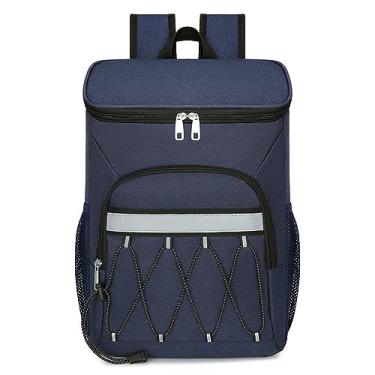 Imagem de Mochila térmica à prova de vazamento, mochila de almoço isolada para mulheres, homens, praia, acampamento, piquenique, pesca, caminhadas