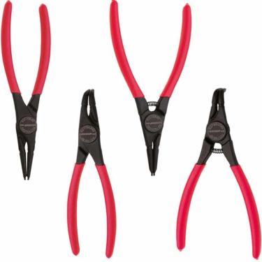 Imagem de Jogo De Alicate Para Anéis Com 4 Peças - 3301829 - Gedore Red