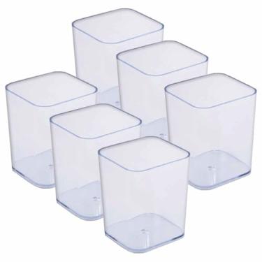 Imagem de Kit 6 Organizador De Mesa Porta Lápis Caneta Objeto Dello