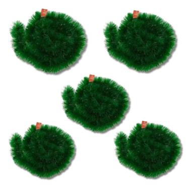 Imagem de Festão Decoração de Natal Luxo e Enfeites de Árvores Natalinas Pinheiros Festa Final de Ano Premium 10 Unidades de Festão