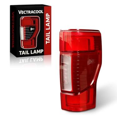 Imagem de Luz traseira direita tipo halogênio com lâmpada de ponto cego não incluída compatível com Ford Super Duty F-250/F-350 2020-2022 Substituição # LC3Z13404A LC3Z13404D