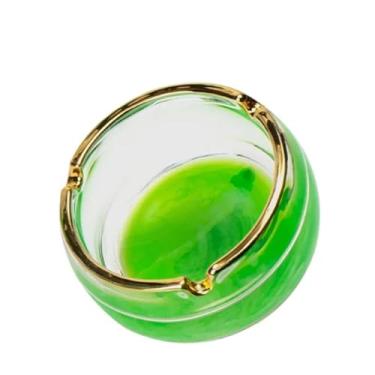 Imagem de Cinzeiro de cristal recipiente de luxo grande criatividade vidro criar moda casa mesa de chá decoração sala de estar presente amigos