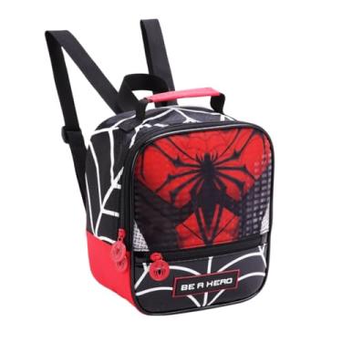 Imagem de Lancheira Térmica Infantil Alça de Costas e Mão Menino Estampa Gamecraft e Be a Hero (Be a Hero)