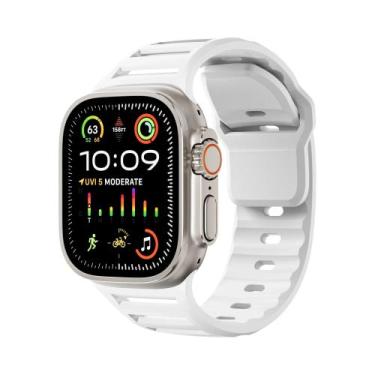 Imagem de Pulseira De Silicone Ultra Sport De 49mm Para Apple Watch Series 10 9 