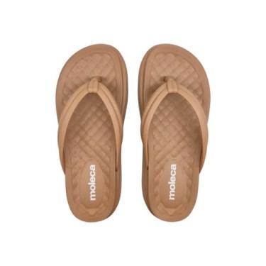 Imagem de Sandália Tamanco Chinelo Feminino Tira Pvc Leve e Macio Moleca 5554100