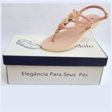 Imagem de Sandália Rasteirinha faminina linda, para presente de mãe, namorada, e