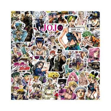 Imagem de Adesivos Cool Kujo Jotaro JoJo Bizarre Adventure 10 30 80pcs Para Skat