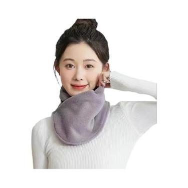 Imagem de Cachecol Térmico De Fleece Para O Pescoço, Protetor Contra O Frio Para