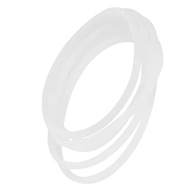 Imagem de Irfora Anel de Vedação de Borracha, Juntas de Substituição de Lâmina Cruzada, Fácil de Limpar, Anel de Vedação Flexível, para Bala de Liquidificador Espremedor, Com 3 Anéis de Vedação (6 unidades)