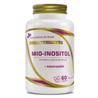 Imagem de Mio-Inositol + Associações 500mg 60 capsulas Flora Nativa do Brasil