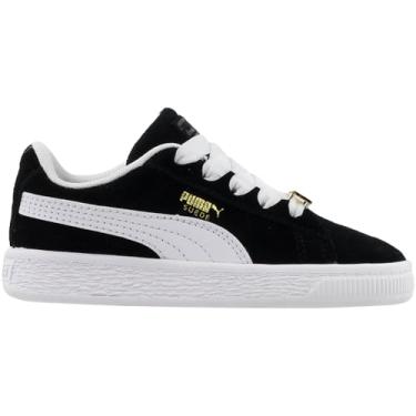 Imagem de PUMA Infantil Menino Menino Camurça Clássico Bboy Fabuloso (Bebê), Black/White, 4 Toddler