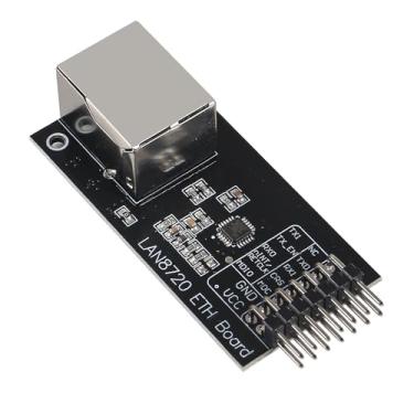 Imagem de 1 peça de placa Ethernet LAN8720 de alto desempenho 10 100 Ethernet kit de módulo de transceptor de camada física (Phy) servidor integrado Web 3,3 V para Arduino