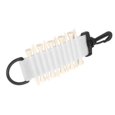 Imagem de Generic Suporte para Camisetas de Golfe, Capacidade Multifuncional para Armazenamento de Camisetas de Golfe, Design de Gancho Com 10 de para Jogos de (Branco)