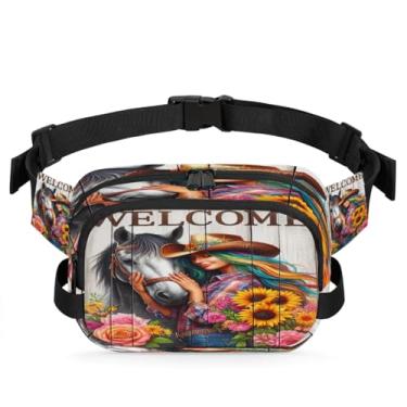 Imagem de Pochete roxa legal de caminhão para mulheres e homens com alça ajustável, bolsa transversal, bolsa de peito, bolsa tiracolo, Cor 8