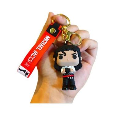 Imagem de Chaveiro Michael Jackson Rei Da Dança 4 Estilos Presente Para Homens E