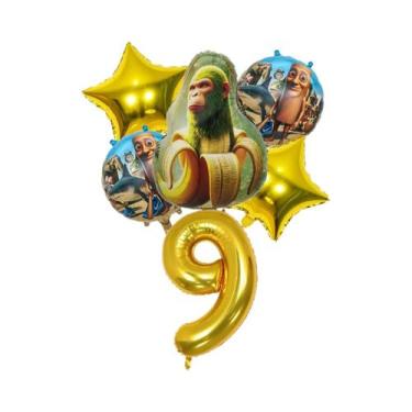 Imagem de Balões De Alumínio Para Festa De Aniversário Infantil Com Tema Italian