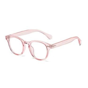 Imagem de Óculos de Sol UV400 - Rebites Redondos Estilo Punk com Lentes Degradê para Homens e Mulheres, Ideais para Esportes ao Ar Livre, Corrida e Ciclismo, Armação Rosa Jelly