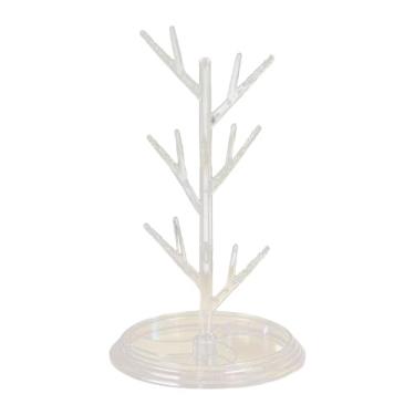 Imagem de Vaveren Expositor de Joias Organizador de Colares e Brincos Suporte para Pulseiras e Braceletes Organizador de Relógios Elásticos de Cabelo Loja Início, Claro