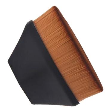 Imagem de Yinhing Pincel de Base para pó Líquido Pincel Kabuki de Topo Plano de Maquiagem Sintético Com Cabo Hexagonal Aveludado Macio Sem Derramamento Inclui Estojo de Armazenamento para