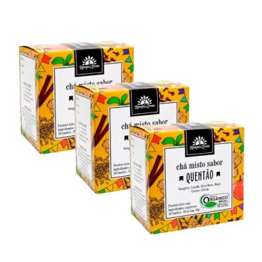 Imagem de Kit 3X: Chá Misto Quentão Orgânico Kampo de Ervas 10 Sachês