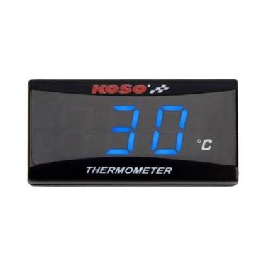 Imagem de Termômetro Mini Medidor De Temperatura Da Água Universal Para Motocicl