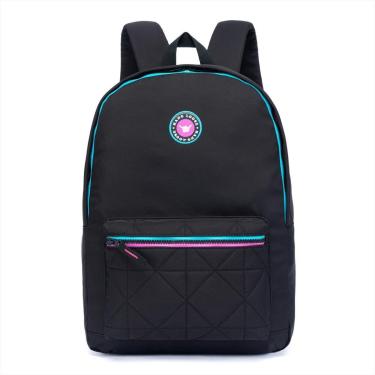 Imagem de Mochila Feminina Hang Loose Bolsa Menina Escolar Casual Resistente-Feminino