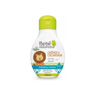 Imagem de Shampoo Bebê Natureza Cachos e Cachinhos 230ml  - Bebe natureza