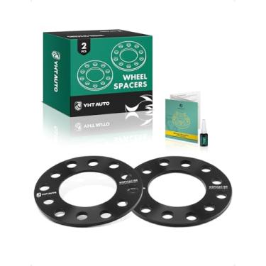 Imagem de YHTAUTO Espaçadores de roda de 6 x 120 mm/6 x 127 mm compatíveis com Chevrolet Blazer Colorado, Buick Rainier, Cadillac SRX, GMC Canyon, Isuzu Ascender, Saab 9-7x, furo central de 82,5 mm, 6 terminais