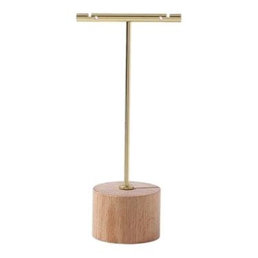 Imagem de UxicRuya Expositor de Brincos em Formato de T, Expositor Versátil para Lojas, Ideal para Feiras Comerciais, M