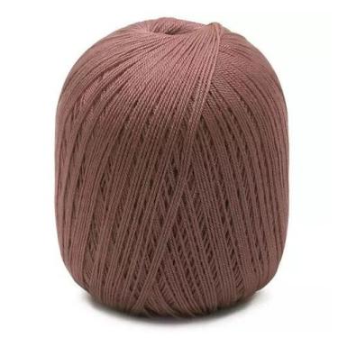 Imagem de Linha Brisa Pingouin Cor 7760 Sepia Rose 100 Gramas - Fio para Crochê 
