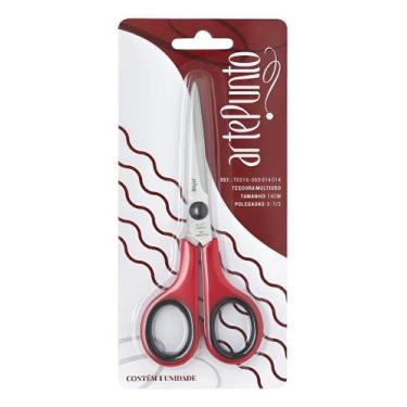 Imagem de TESOURA MULTIUSO REF-016-060 14CM ARTEPUNTO - Ideal para Cortes Precis