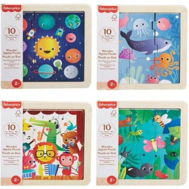 Imagem de Fisher Price Wood Meu Primeiro QUEBRA-CABEÇA