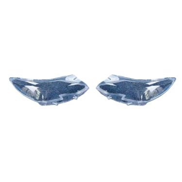 Imagem de Capa de lente do farol compatível com peugeot 2008 2014~2018, capa de lente transparente, máscaras de proteção para substituição do abajur(Left and Right)
