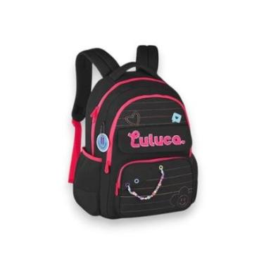 Imagem de Mochila de Costas Escolar Luluca Infantil Juvenil Clio-Feminino