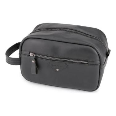 Imagem de Necessaire Bolsa De Mão Organizador Grande De Couro Legítimo - Ello Gr