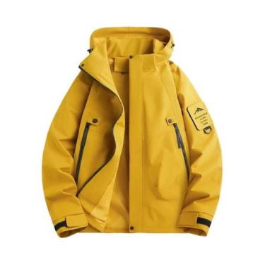 Imagem de Jaqueta Masculina Oversize Para Montanhismo De Outono, Corta-Vento, Im