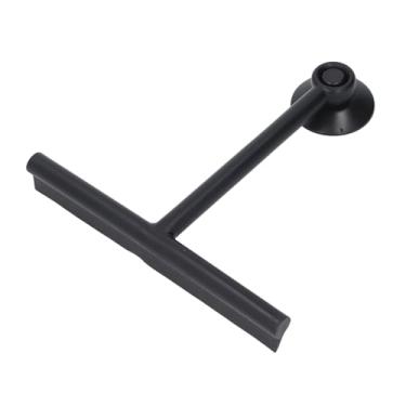 Imagem de Brrnoo Rodo de Chuveiro de Silicone, Ferramenta de Limpeza Multifuncional Com Cabeça de Raspagem Macia para Pisos de Vidro, Cozinhas, Banheiros, Carros (BLACK)