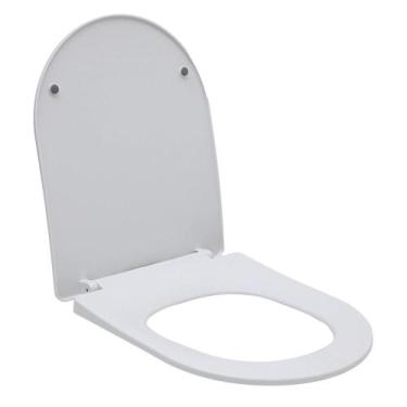 Imagem de Assento Plástico com Soft Close para Vaso Sanitário Peridoto Pingoo.ca