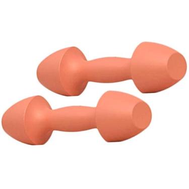 Imagem de Halteres fitness senhora iniciante par de pequenos halteres yoga aeróbica halteres auxiliares casa lazer equipamento esportivo halteres pesos livres conjunto de halteres