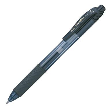 Imagem de Pentel Caneta Gel Energel X 0.7mm Preta Retrátil SM/BL107-AN