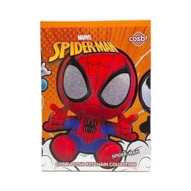 Imagem de Marvel Spider Man Cosbi Caixa Surpresa De Pelúcia Pingente Kawaii Pres